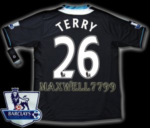 NEW 11-12 CHELSEA AWAY TERRY 26 PREMIER PATCH SOCCER SHIRT JERSEY