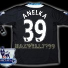 NEW 11-12 CHELSEA AWAY ANELKA 39 PREMIER PATCH SOCCER SHIRT JERSEY