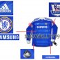 NEW 11-12 CHELSEA HOME DROGBA 11 PREMIER PATCH SOCCER SHIRT LS JERSEY
