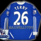 NEW 11-12 CHELSEA HOME TERRY 26 PREMIER PATCH SOCCER SHIRT LS JERSEY