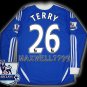 NEW 11-12 CHELSEA HOME TERRY 26 PREMIER PATCH SOCCER SHIRT LS JERSEY