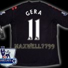 NEW 11-12 FULHAM AWAY GERA 11 PREMIER PATCH SOCCER SHIRT JERSEY