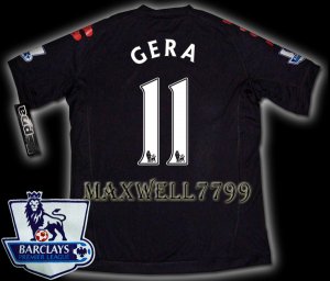NEW 11-12 FULHAM AWAY GERA 11 PREMIER PATCH SOCCER SHIRT JERSEY