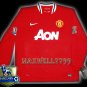 NEW 11-12 MANCHESTER UNITED HOME YOUNG 18 CHAMP PREMIER PATCH LS SOCCER SHIRT JERSEY