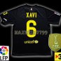 NEW 11-12 BARCELONA AWAY XAVI 6 LFP+TV3 PATCH SOCCER SHIRT JERSEY