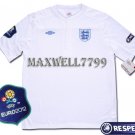 FINAL EURO 2012 ENGLAND HOME BLANK EURO2012 RESPECT PATCHES SHIRT JERSEY