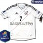 FINAL EURO 2012 GERMANY HOME SCHWEINSTEIGER 7 EURO2012 RESPECT PATCHES SHIRT JERSEY