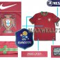 FINAL EURO 2012 PORTUGAL HOME BLANK EURO2012 RESPECT PATCHES SHIRT JERSEY