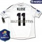 FINAL EURO 2012 GERMANY HOME KLOSE 11 EURO2012 RESPECT PATCHES SHIRT JERSEY