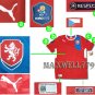 FINAL EURO 2012 CZECH HOME ROSICKY 10 EURO2012 RESPECT PATCHES SHIRT JERSEY