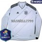 FINAL EURO 2012 GERMANY HOME BLANK EURO2012 RESPECT PATCHES LS SHIRT JERSEY