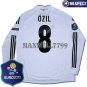FINAL EURO 2012 GERMANY HOME OZIL 8 EURO2012 RESPECT PATCHES LS SHIRT JERSEY
