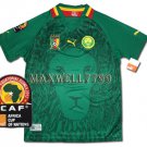 AFRICA CUP 2012 CAMEROON HOME BLANK CAF PATCHE SHIRT JERSEY