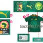 AFRICA CUP 2012 CAMEROON HOME BLANK CAF PATCHE SHIRT JERSEY