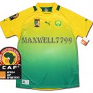 AFRICA CUP 2012 CAMEROON AWAY BLANK CAF PATCHE SHIRT JERSEY