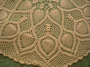 Woolen Table throw over