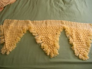 Crochet wall hanging