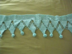 Crochet wall hanging