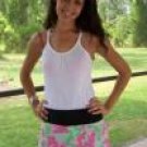 camouflage print apron,3 pocket/pink ,lime