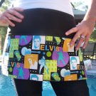 elvis presley 3 pocket waist apron ,techno colored