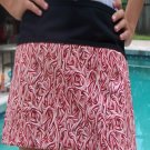 gorgeous ,allover print candy cane 3 pocket apron