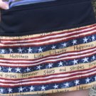 4rth of july print apron ,life ,liberty,3 pocket apron