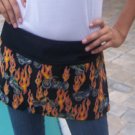motorcycle,flames 3 pocket waist apron