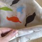 Hand Printed Laptop/Macbook sleeve13 inch padded