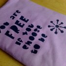 Hand Printed Laptop/Macbook sleeve13 inch padded