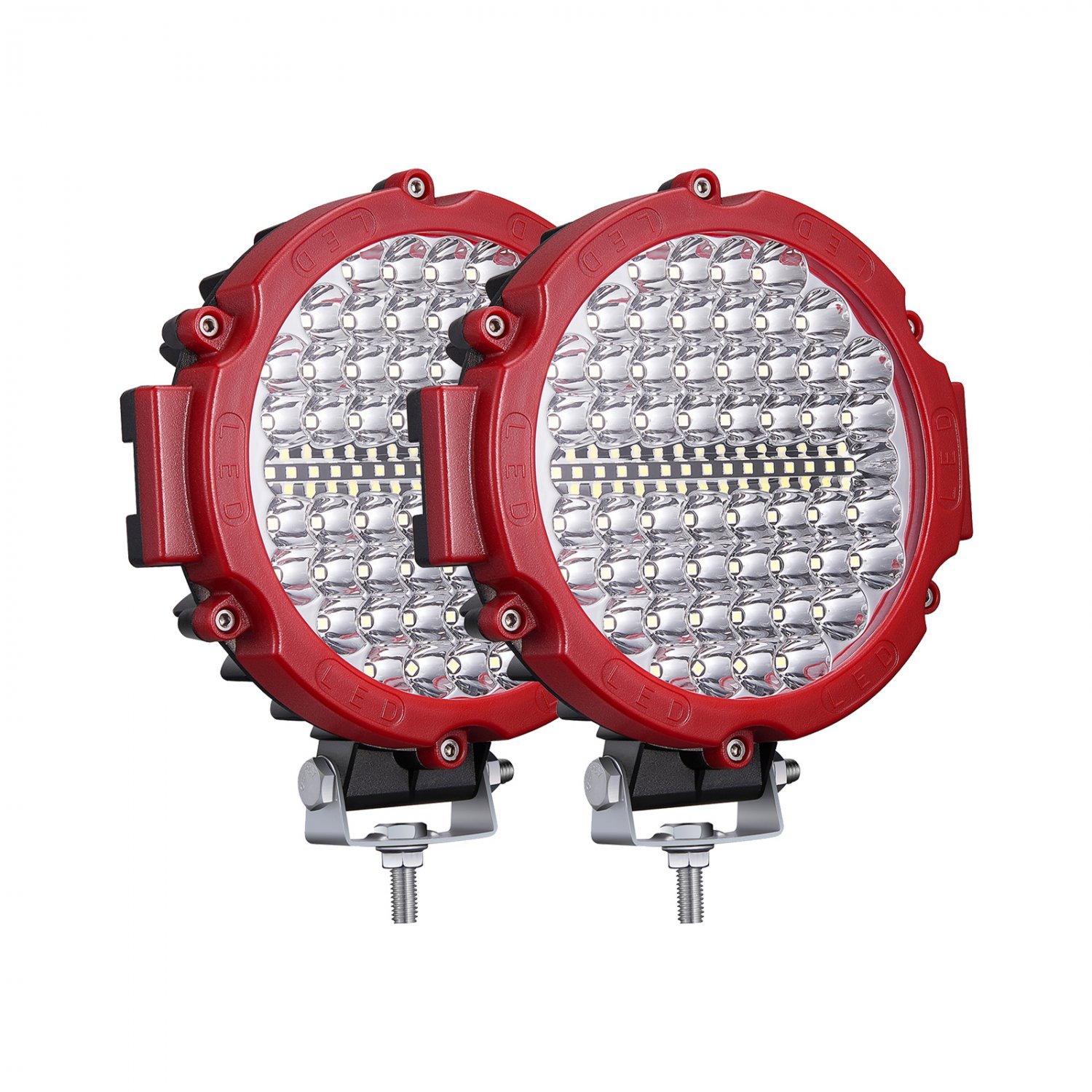 2PCS 7 Inch Round LED Off Road Light 12V 24V 210W 20000LM Combo Beam for Truck Car SUV ATV 4x4