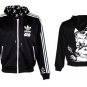 ADIDAS STAR WARS STORMTROOPER HOODIE FLOCK JACKET L