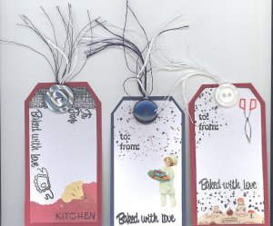 Baking-Themed Gift Tags Set