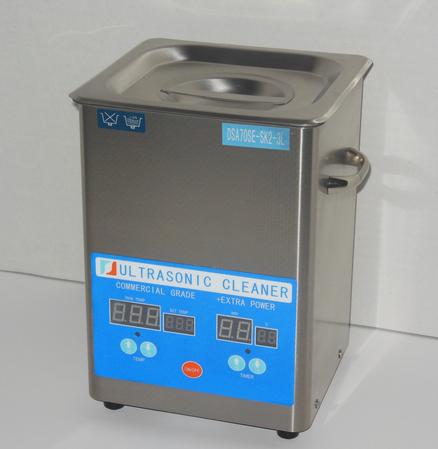 DSA70SESK2 3L 3.17QT 270W DIGITAL HEATED INDUSTRIAL ULTRASONIC PARTS