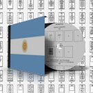 ARGENTINA STAMP ALBUM PAGES 1858-2011 (506 pages)