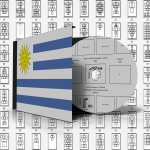 URUGUAY STAMP ALBUM PAGES 1856-2011 (358 pages)