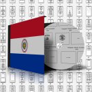 PARAGUAY STAMP ALBUM PAGES 1870-2008 (771 pages)