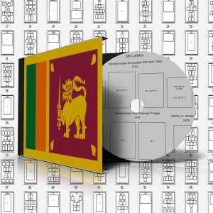 CEYLON + SRI LANKA STAMP ALBUM PAGES 1972-2011 (253 pages)