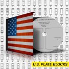 U.S.A. PLATE BLOCKS STAMP ALBUM PAGES 1901-2011 (789 pages)