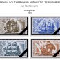 TAAF:FRANCE ANTARCTICA STAMP ALBUM PAGES 1955-2011 (107 color illustrated pages)