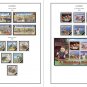 GB ALDERNEY STAMP ALBUM PAGES CD 1983-2010 (53 color illustrated pages)