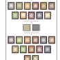 GERMANY REICH STAMP ALBUM PAGES CD 1868-1955 (100 color illustrated pages)