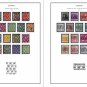 GERMANY REICH STAMP ALBUM PAGES CD 1868-1955 (100 color illustrated pages)