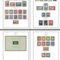 DANZIG STAMP ALBUM PAGES CD 1920-1939 (33 color illustrated pages)
