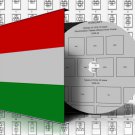 HUNGARY STAMP ALBUM PAGES 1871-2011 (741 pages)