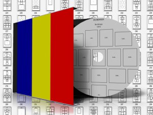 ROMANIA STAMP ALBUM PAGES 1858-2011 (847 pages)