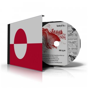 GREENLAND  STAMP ALBUM PAGES  CD 1935-2011 (103 color illustrated pages)