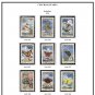 CZECHOSLOVAKIA  STAMP ALBUM PAGES CD 1920-1992 (315 color illustrated pages)