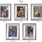 CZECHOSLOVAKIA  STAMP ALBUM PAGES CD 1920-1992 (315 color illustrated pages)