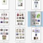 POLAND STAMP ALBUM PAGES CD 1860-2010 (578 color illustrated pages)