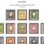 PORTUGAL MADEIRA STAMP ALBUM PAGES CD 1868-2010 (68 color illustrated pages)